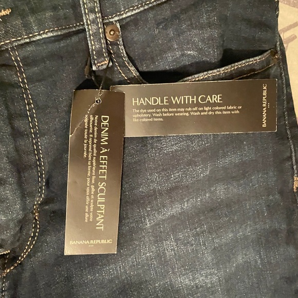 Banana Republic Sculpt Skinny Jeans NWT Size 10 - Picture 5 of 10